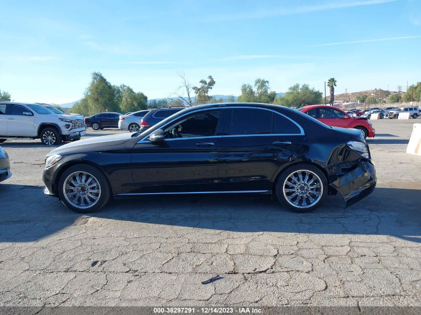 2016 Mercedes-Benz C 300 Luxury/Sport VIN: 55SWF4JBXGU129048 Lot: 38297291