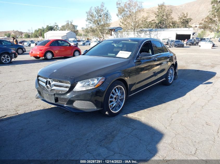 2016 Mercedes-Benz C 300 Luxury/Sport VIN: 55SWF4JBXGU129048 Lot: 38297291