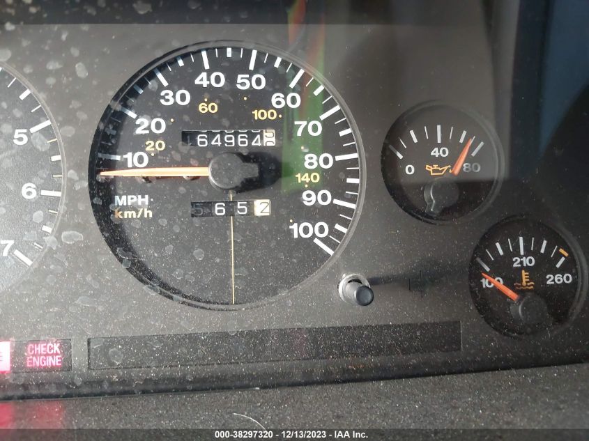 1995 Jeep Grand Cherokee Limited/Orvis VIN: 1J4GZ78Y7SC589230 Lot: 38297320