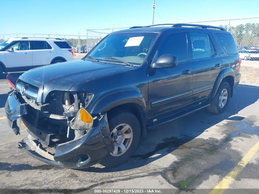 2005 Toyota Sequoia Sr5 V8 VIN: 5TDZT34A05S239264 Lot: 38297429