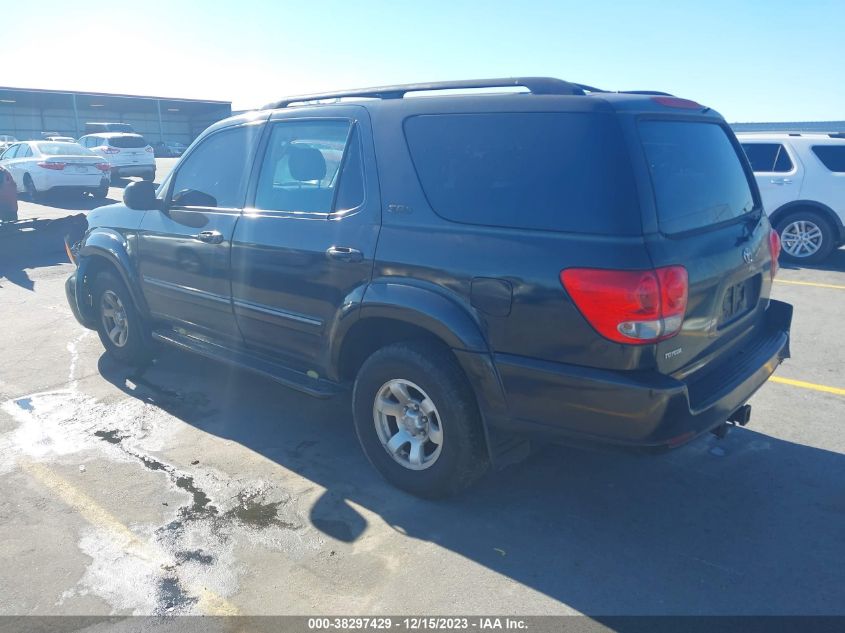 2005 Toyota Sequoia Sr5 V8 VIN: 5TDZT34A05S239264 Lot: 38297429