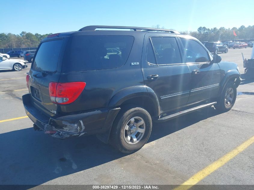 5TDZT34A05S239264 2005 Toyota Sequoia Sr5 V8