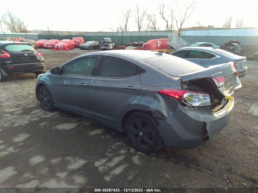 2011 Hyundai Elantra Gls VIN: 5NPDH4AE2BH059259 Lot: 38297433