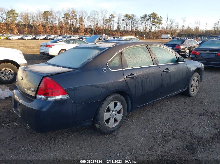 2G1WT58K081219876 2008 Chevrolet Impala Lt