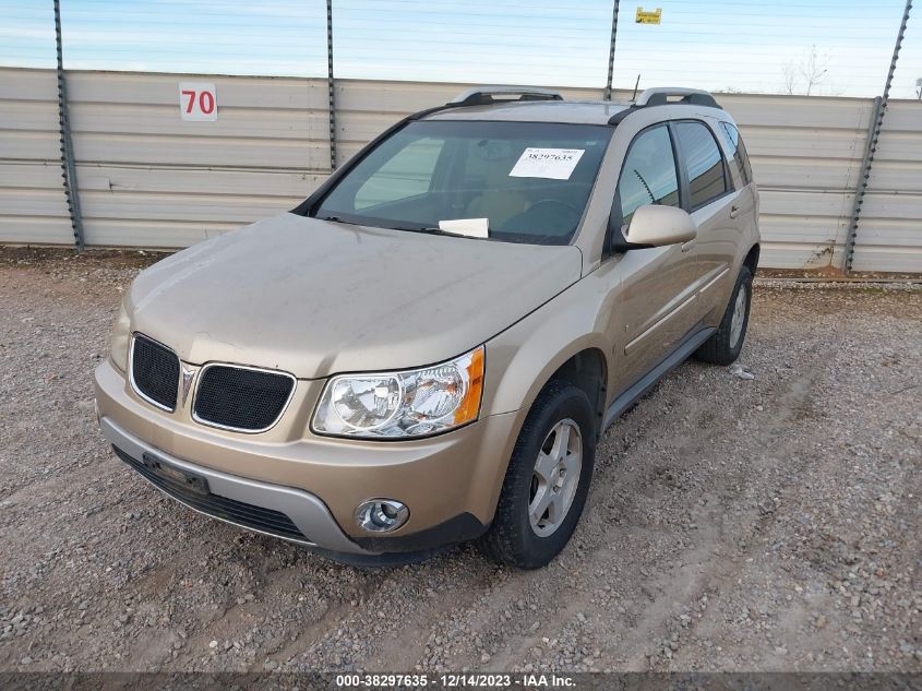 2008 Pontiac Torrent VIN: 2CKDL33F986059697 Lot: 38297635