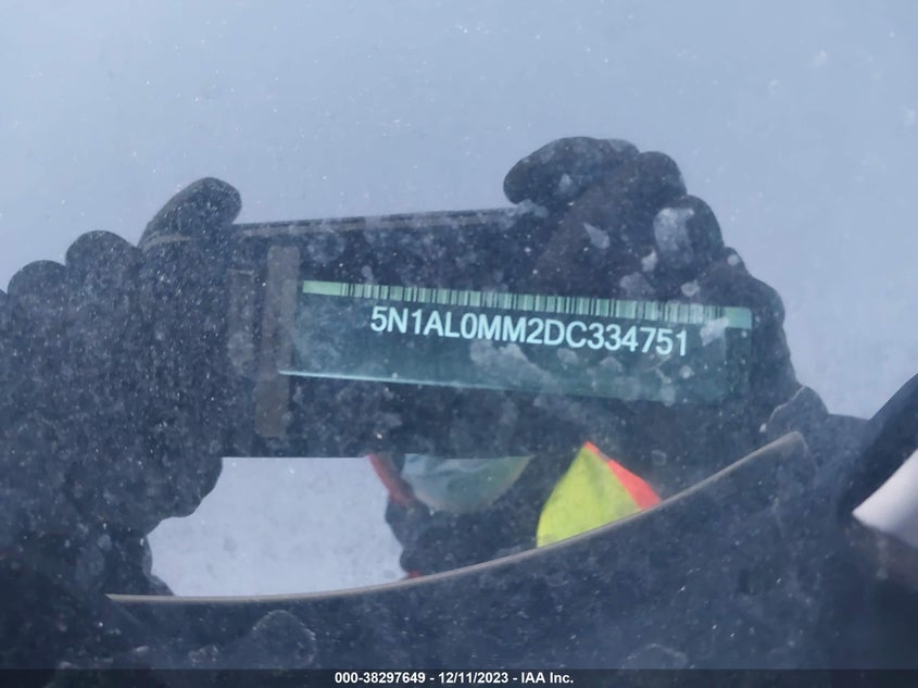 2013 INFINITI JX35 - 5N1AL0MM2DC334751