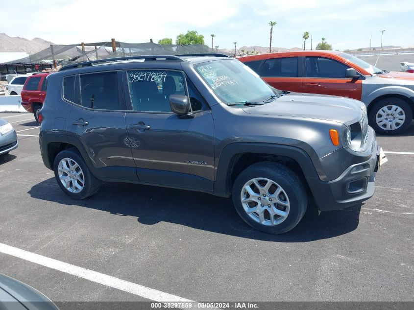 2017 Jeep Renegade Latitude 4X4 VIN: ZACCJBBB8HPF36172 Lot: 38297859