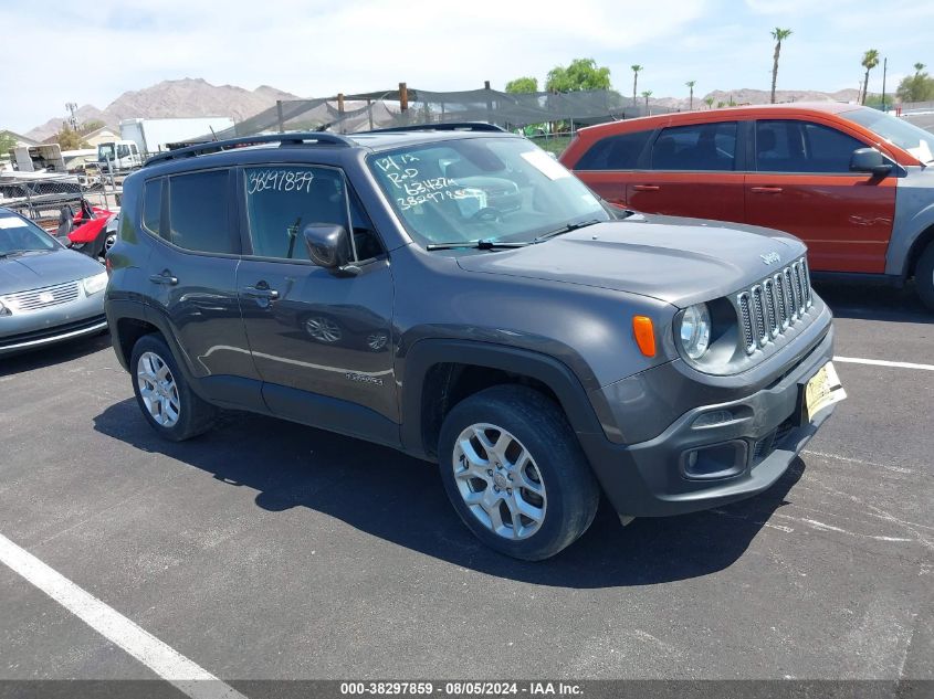 2017 Jeep Renegade Latitude 4X4 VIN: ZACCJBBB8HPF36172 Lot: 38297859