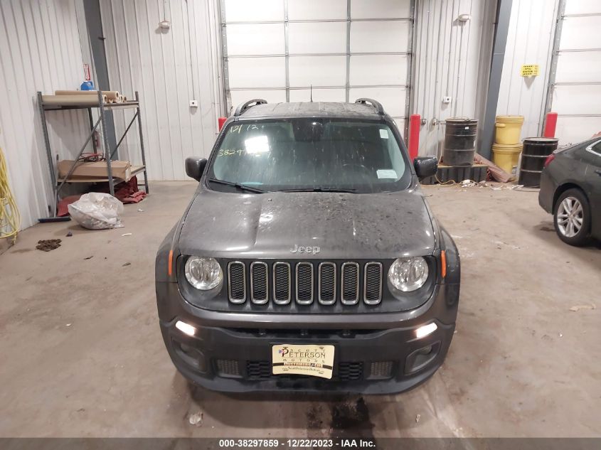 2017 Jeep Renegade Latitude 4X4 VIN: ZACCJBBB8HPF36172 Lot: 38297859