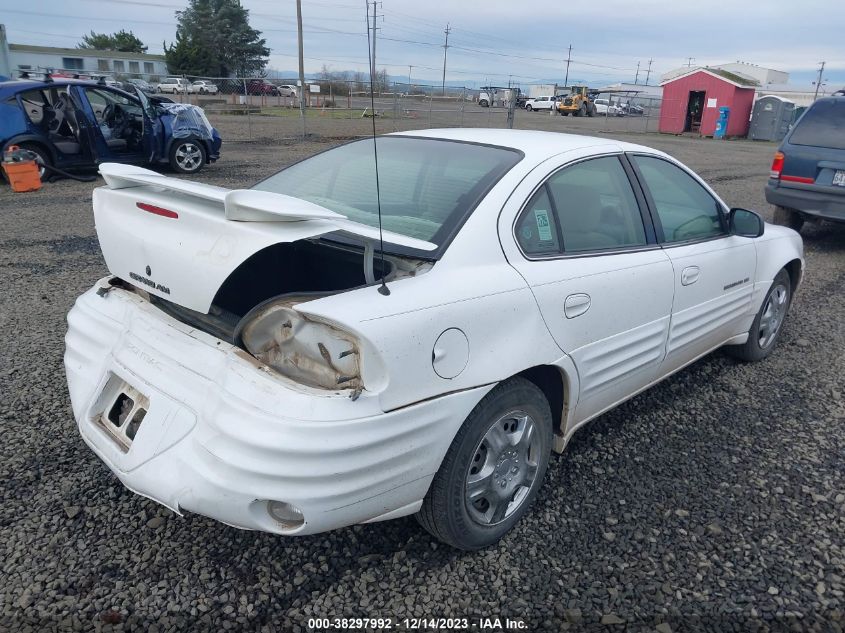 1999 Pontiac Grand Am Se VIN: 1G2NE52T8XM774256 Lot: 38297992