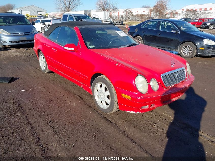 2000 Mercedes-Benz Clk 320 VIN: WDBLK65G9YT037475 Lot: 38298138