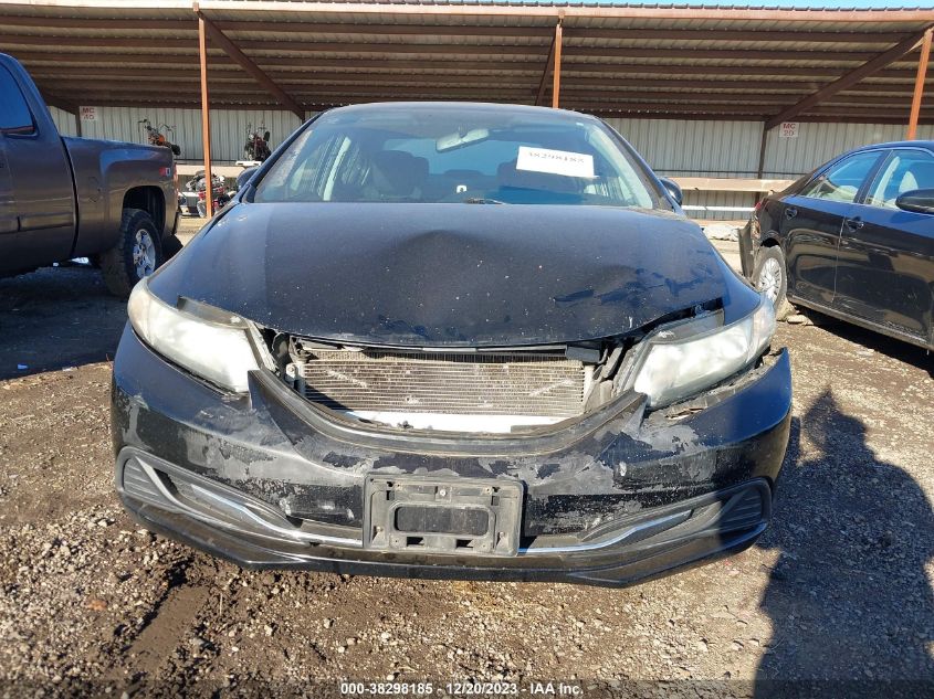 2HGFB2F59EH558923 2014 Honda Civic Lx