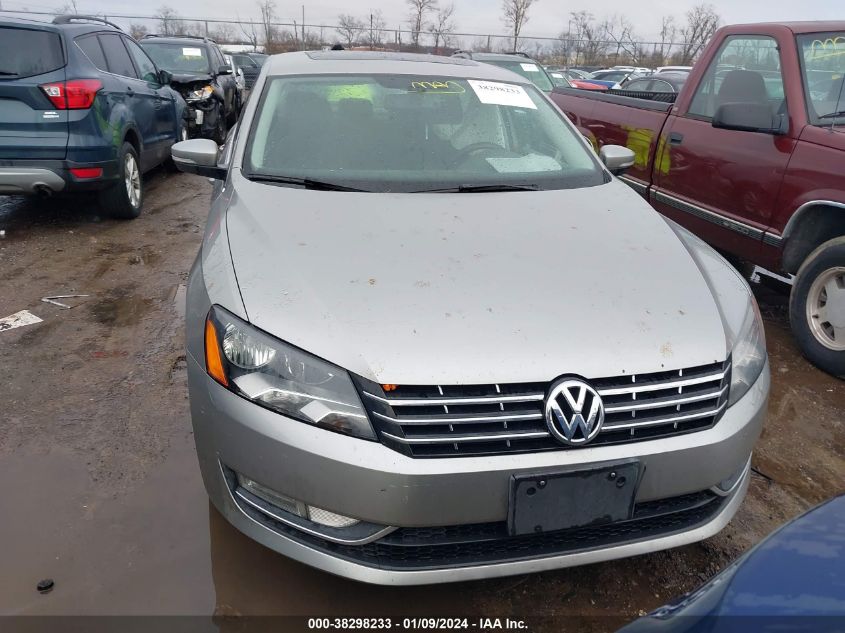 2013 Volkswagen Passat 2.5L Sel Premium VIN: 1VWCH7A3XDC047058 Lot: 38298233