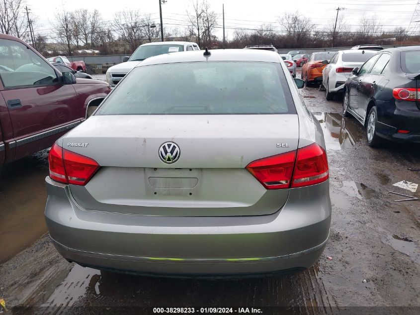 2013 Volkswagen Passat 2.5L Sel Premium VIN: 1VWCH7A3XDC047058 Lot: 38298233