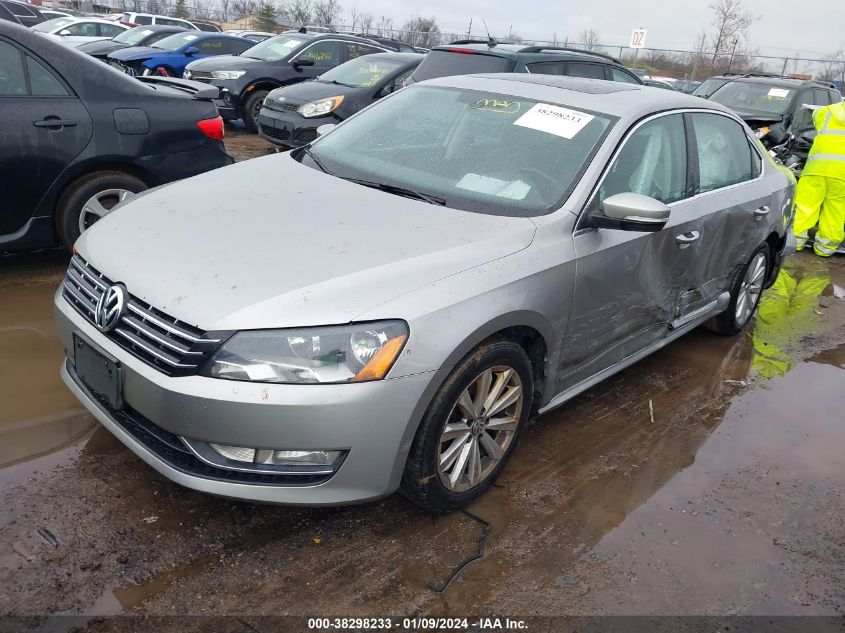 1VWCH7A3XDC047058 2013 Volkswagen Passat 2.5L Sel Premium