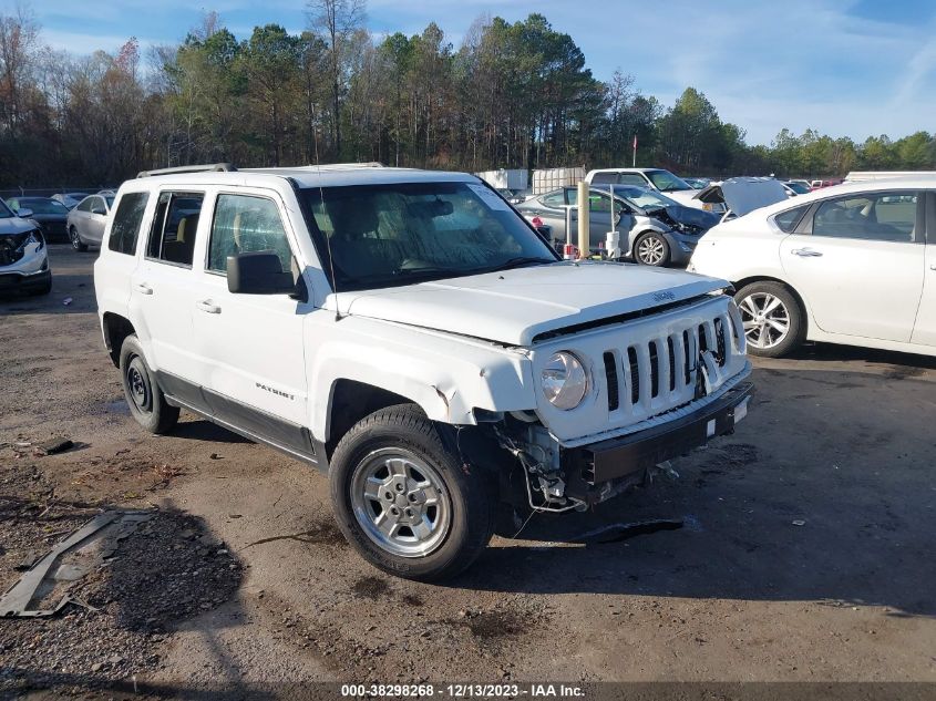 2016 Jeep Patriot Sport VIN: 1C4NJPBAXGD726730 Lot: 38298268