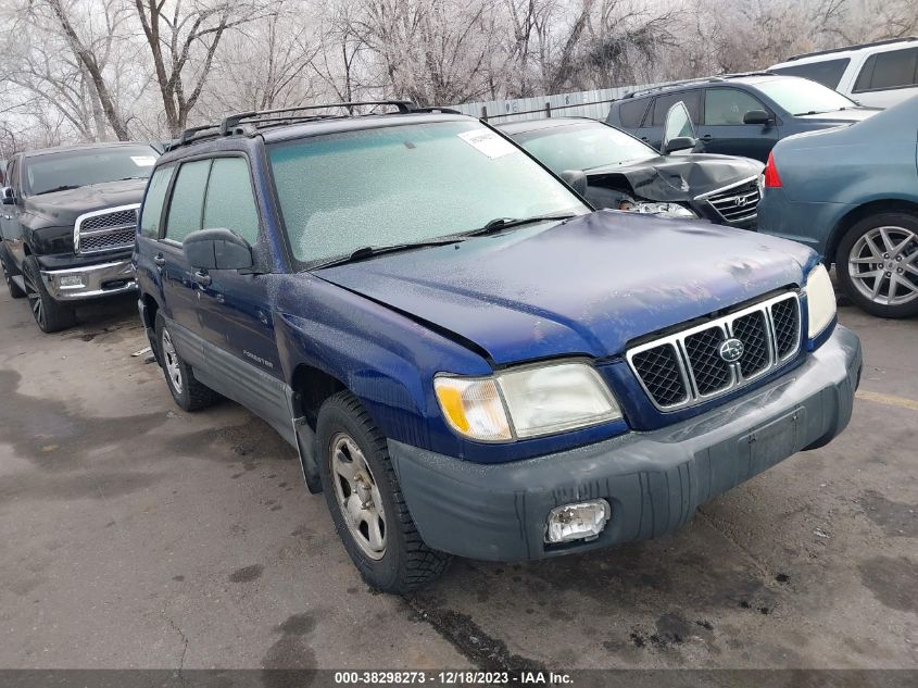 2001 Subaru Forester L VIN: JF1SF63511H727898 Lot: 38298273