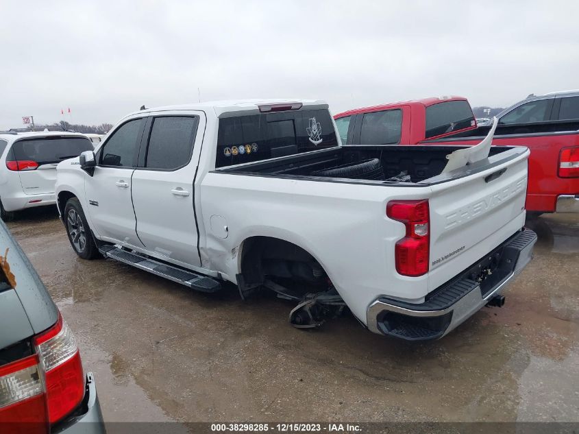 2021 Chevrolet Silverado 1500 2Wd Short Bed Lt VIN: 3GCPWCED5MG184301 Lot: 38298285