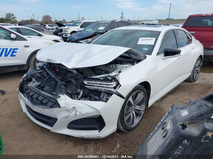 2022 Acura Tlx Advance Package VIN: 19UUB6F60NA001937 Lot: 38298401