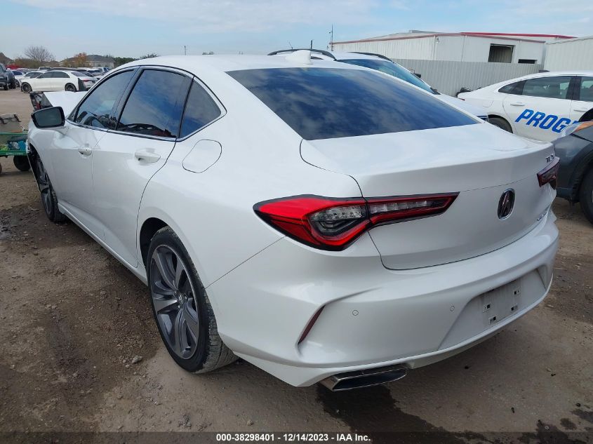 2022 Acura Tlx Advance Package VIN: 19UUB6F60NA001937 Lot: 38298401