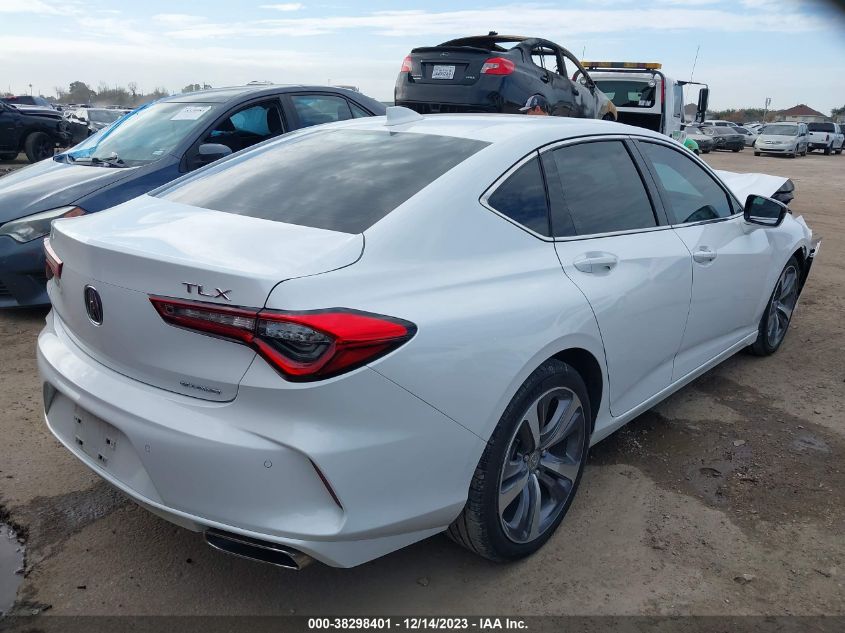 2022 Acura Tlx Advance Package VIN: 19UUB6F60NA001937 Lot: 38298401