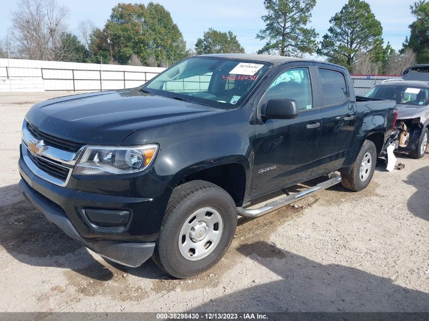 2020 Chevrolet Colorado 2Wd Short Box Wt VIN: 1GCGSBEN0L1243587 Lot: 38298430