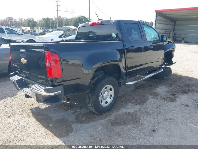 2020 Chevrolet Colorado 2Wd Short Box Wt VIN: 1GCGSBEN0L1243587 Lot: 38298430