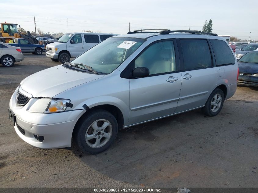 2002 Mazda Mpv Es/Lx VIN: JM3LW28JX20311790 Lot: 38298657