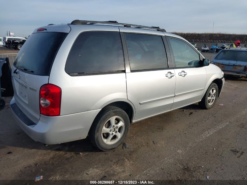 2002 Mazda Mpv Es/Lx VIN: JM3LW28JX20311790 Lot: 38298657