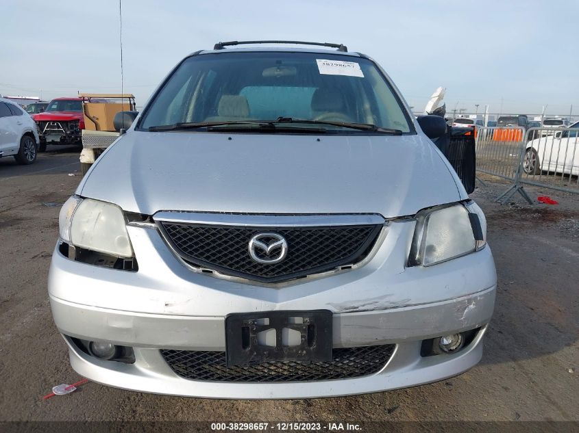 2002 Mazda Mpv Es/Lx VIN: JM3LW28JX20311790 Lot: 38298657