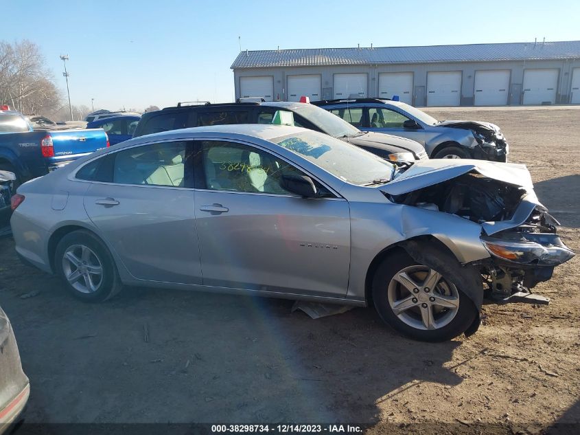 2021 Chevrolet Malibu Fwd Ls VIN: 1G1ZB5ST6MF034509 Lot: 38298734