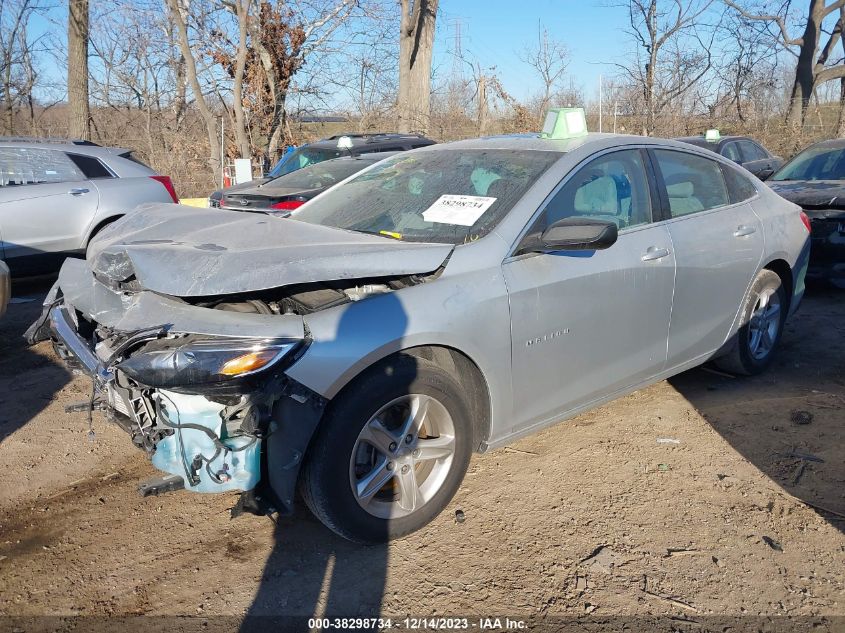 2021 Chevrolet Malibu Fwd Ls VIN: 1G1ZB5ST6MF034509 Lot: 38298734