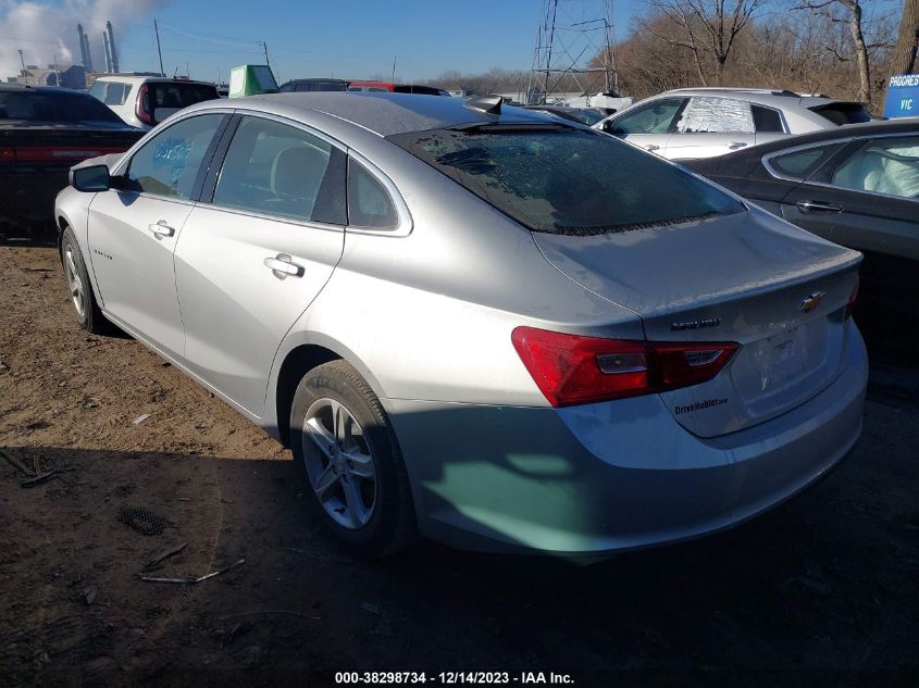 1G1ZB5ST6MF034509 2021 Chevrolet Malibu Fwd Ls