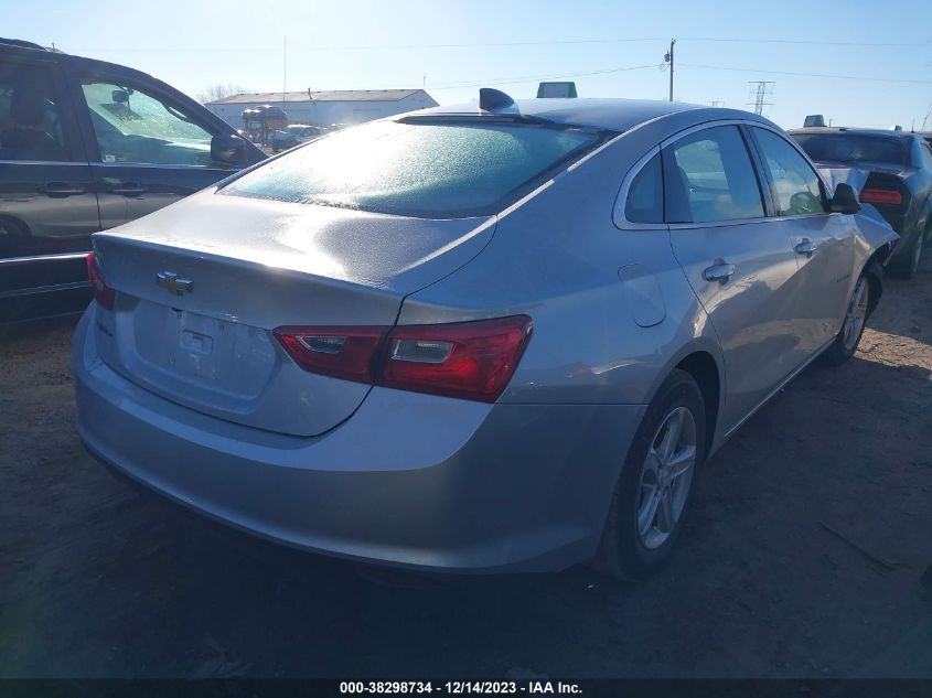 1G1ZB5ST6MF034509 2021 Chevrolet Malibu Fwd Ls