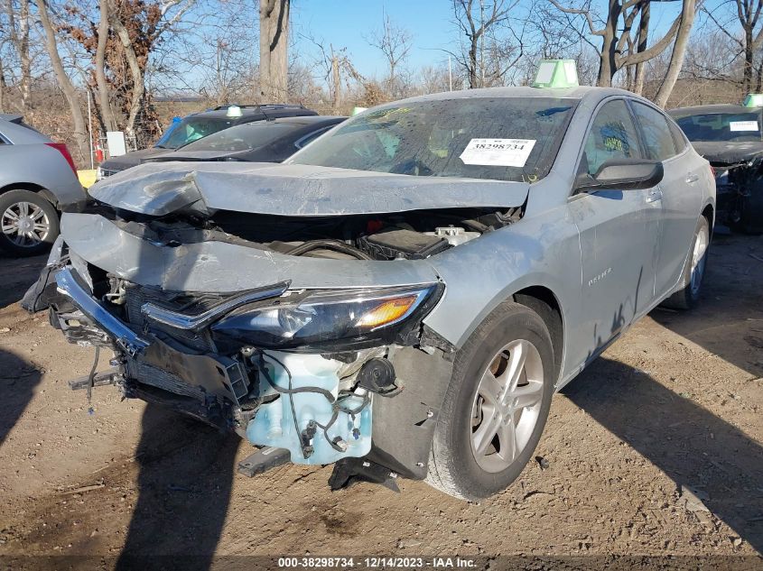 1G1ZB5ST6MF034509 2021 Chevrolet Malibu Fwd Ls