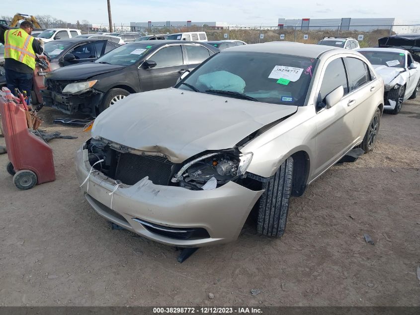 2013 Chrysler 200 Lx VIN: 1C3CCBAB2DN734975 Lot: 38298772