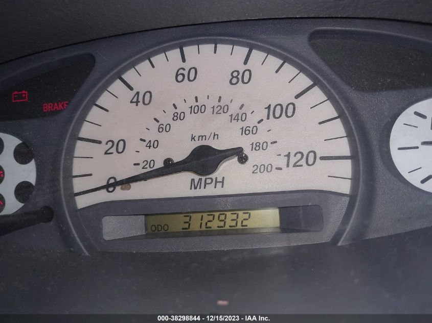 2001 Toyota Echo Base (M5) VIN: JTDBT123410137344 Lot: 38298844