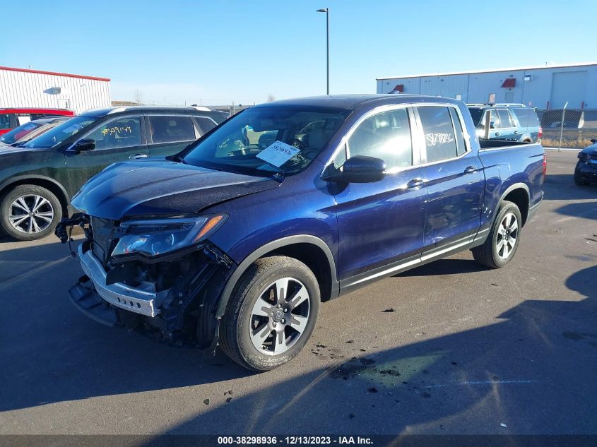 2019 Honda Ridgeline Rtl VIN: 5FPYK3F54KB018739 Lot: 38298936