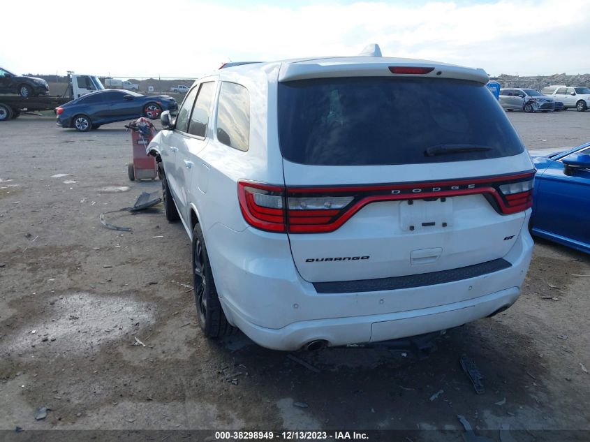 2019 Dodge Durango Gt Plus Rwd VIN: 1C4RDHDG8KC559170 Lot: 38298949