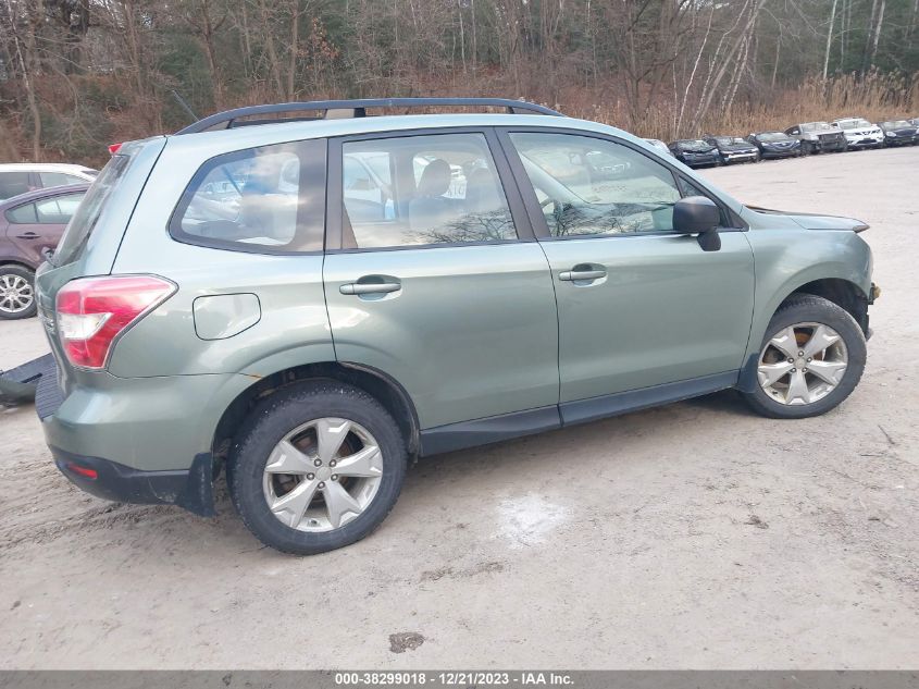 2015 Subaru Forester 2.5I VIN: JF2SJABC5FH488957 Lot: 38299018