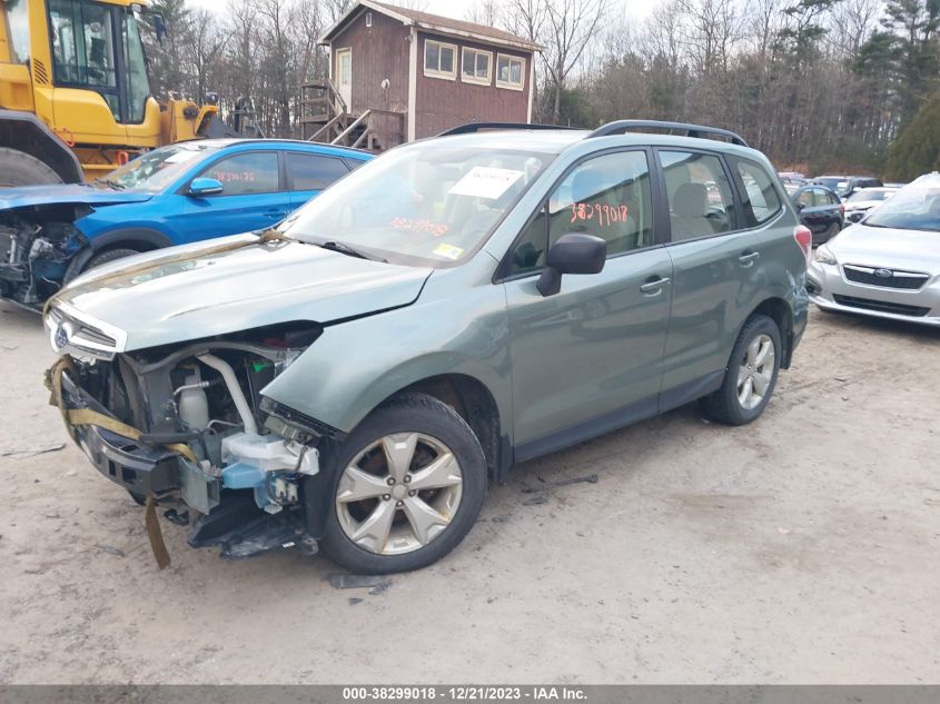 2015 Subaru Forester 2.5I VIN: JF2SJABC5FH488957 Lot: 38299018