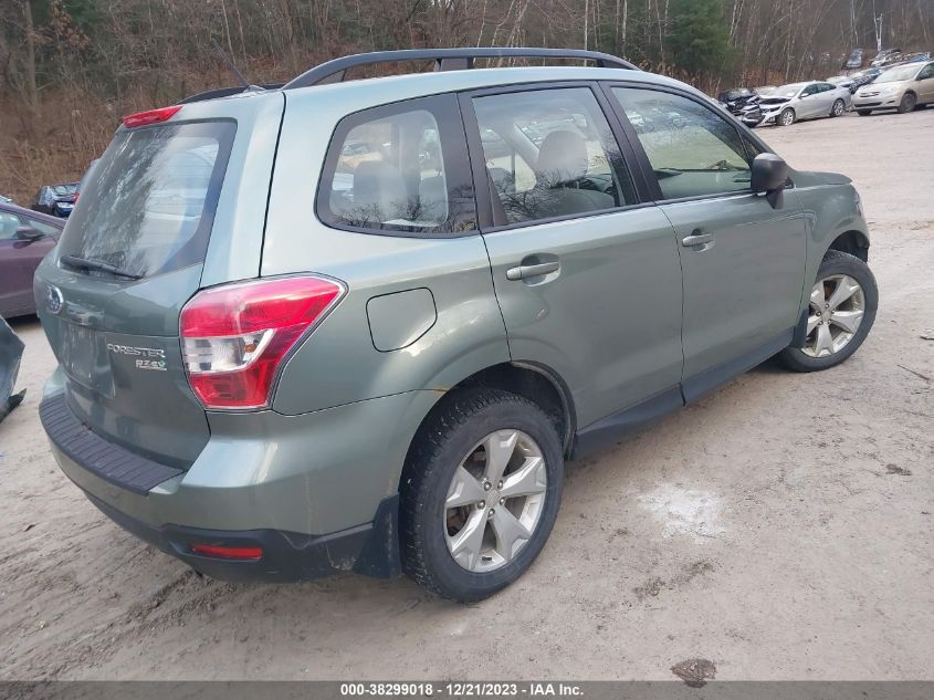 2015 Subaru Forester 2.5I VIN: JF2SJABC5FH488957 Lot: 38299018