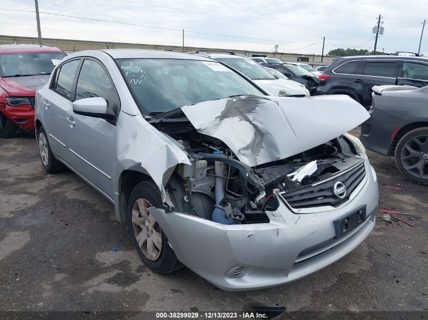 2010 Nissan Sentra 2.0 VIN: 3N1AB6AP2AL702535 Lot: 38299029