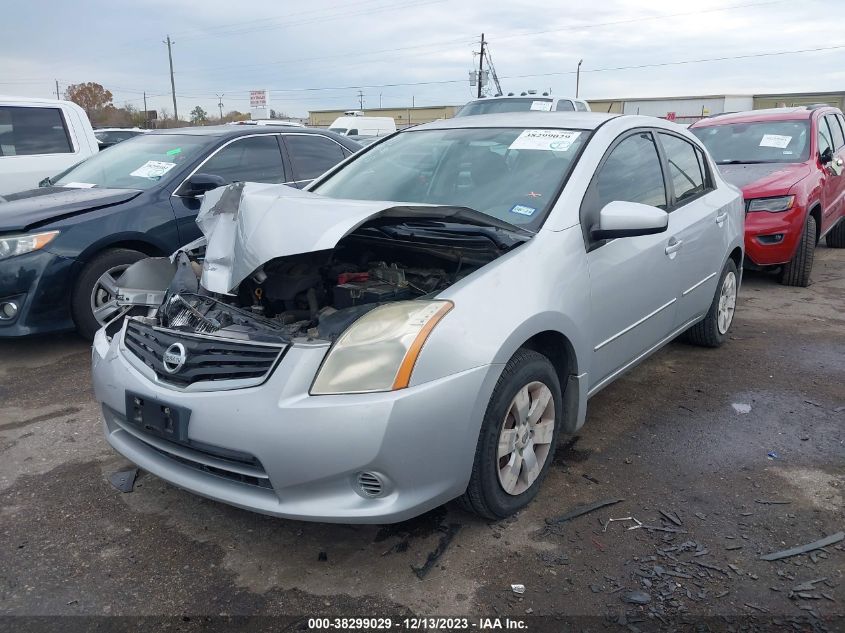 2010 Nissan Sentra 2.0 VIN: 3N1AB6AP2AL702535 Lot: 38299029