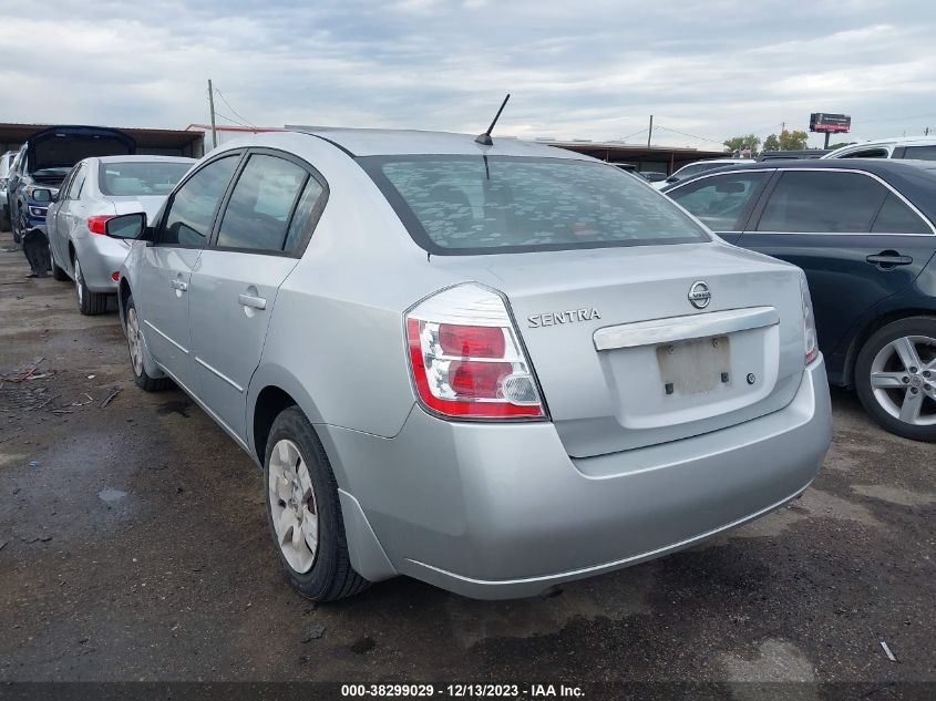 2010 Nissan Sentra 2.0 VIN: 3N1AB6AP2AL702535 Lot: 38299029