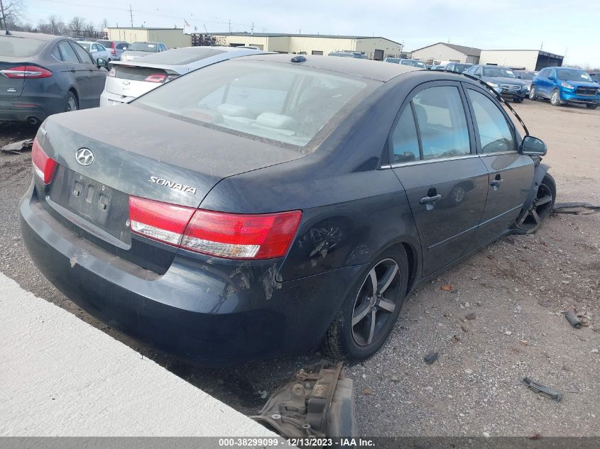 2008 Hyundai Sonata Gls VIN: 5NPET46C68H394253 Lot: 38299099