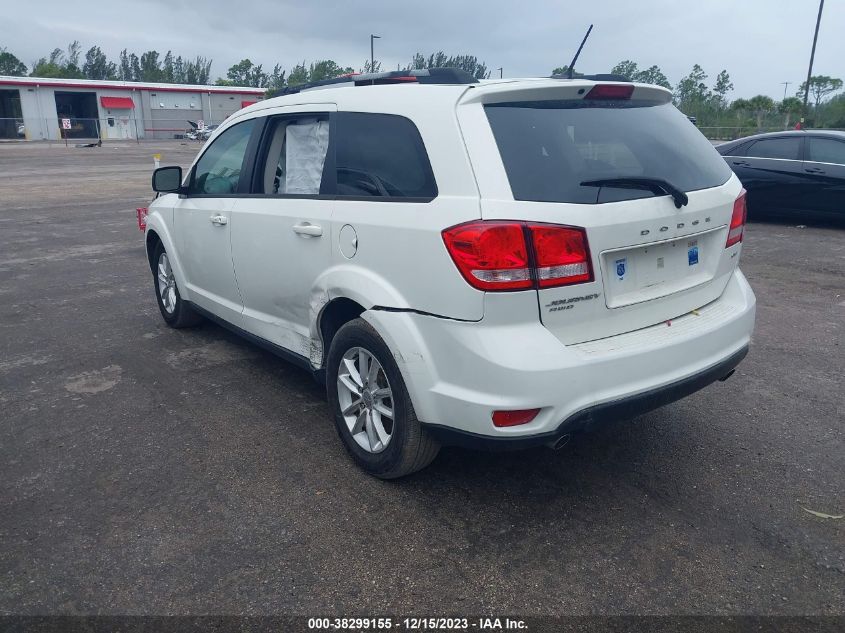 2017 Dodge Journey Sxt Awd VIN: 3C4PDDBG3HT592061 Lot: 38299155