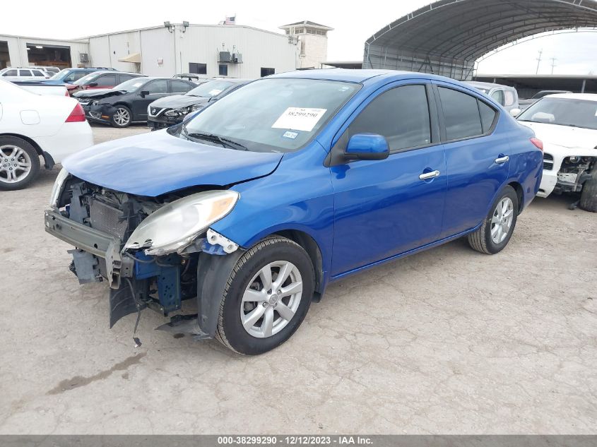 2012 Nissan Versa 1.6 Sl VIN: 3N1CN7AP2CL927370 Lot: 38299290