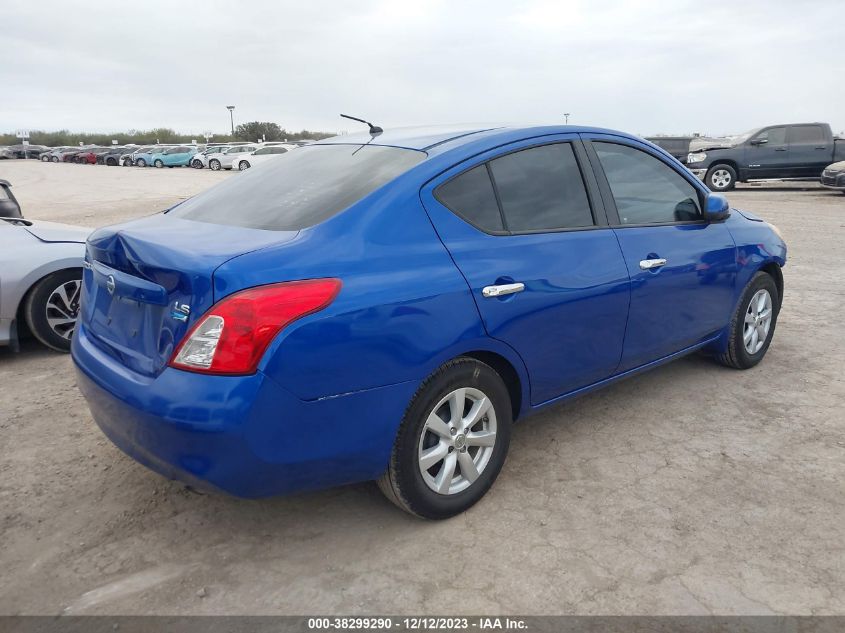 2012 Nissan Versa 1.6 Sl VIN: 3N1CN7AP2CL927370 Lot: 38299290