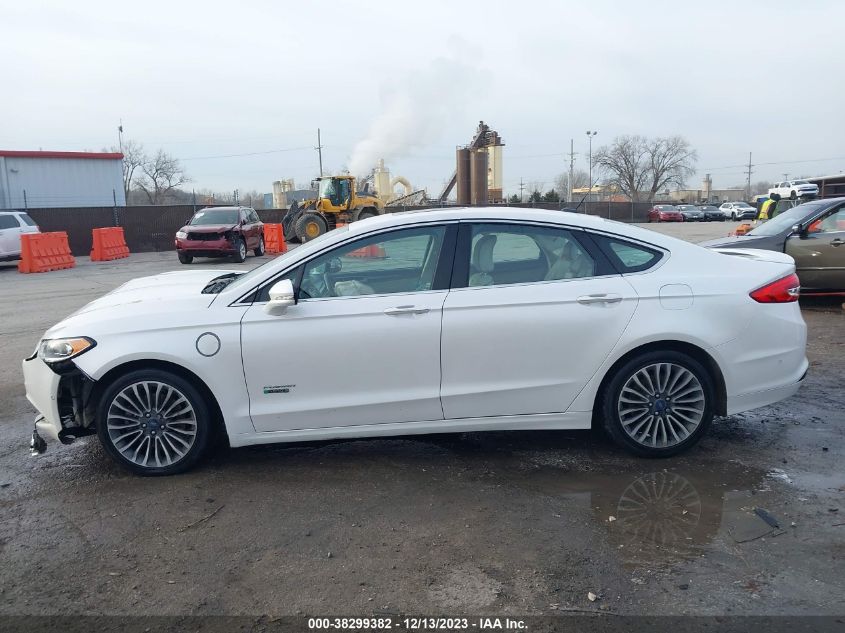 2017 Ford Fusion Energi Platinum VIN: 3FA6P0SU6HR239026 Lot: 38299382